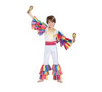 Kimokawaii Disfraz de Rumbero Blanco Niño (5-6 años)