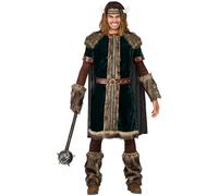 Kimokawaii Disfraz de Vikingo Green Adulto (T-M/L)