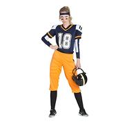 Kimokawaii DISFRAZ JUGADORA DE RUGBY AZUL T-XXL