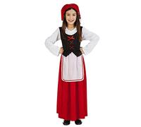 Kimokawaii Disfraz PASTORA Talla 7-9 AÑOS TAMAÑO Infantil