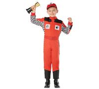 Kimokawaii DISFRAZ PILOTO COCHES UNISEX INFANTIL (3-4 AÑOS)