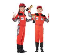 Kimokawaii DISFRAZ PILOTO COCHES UNISEX INFANTIL (7-9 AÑOS)