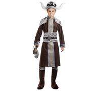 Kimokawaii Disfraz Vikingo Talla 7-9 AÑOS TAMAÑO Infantil