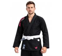 Kimono BJJ para Adultos - kimono jiu jitsu para Hombre y Mujer | Costuras Reforzadas, Cintura Ajustable - BJJ Gi para Entrenamiento y Competición (Negro, A4)