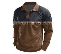 Kimono Chaqueta Retro Estilo Kong de Manga Larga con Botones, Cómoda y Ligera, Estilo Maduro, Ajuste Cómodo Inglés, marrón, XXL