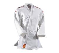 Kimono de judo con rayas en los hombros para niños Danrho Yamanashi 120 cm