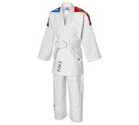 Kimono de judo para niños Mizuno Shiro Plus FFJ 130 cm