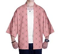 Kimono Estampado Cardigan Camisa Cosplay Tshirt Japonés Elegante Kimono Albornoz Verano Pijamas Kamado Tanjirou Kamado Nezuko Agatsuma Zenitsu Tomioka Giyuu
