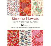 Kimono Flowers Gift Wrapping Papers - 12 Sheets /anglais: 18 x 24 inch (45 x 61 cm) Wrapping Paper Sheets