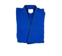 Kimono Jiu Jitsu Uniforme profesional de Judo Gi for artes marciales, Kimono blanqueado de tejido único, perfecto for competición o entrenamiento con cinturón blanco para Hombres(Blue,XL-170CM)