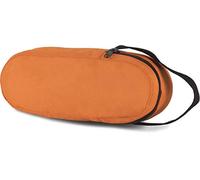 Kimood - Bolsa de Petanca para 3 Bolas, Color Naranja con Cierre de Cremallera.