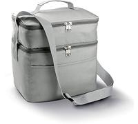 Kimood - Bolsa isotérmica doble compartimento, gris claro, talla única