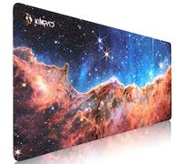 Kimpad Galactic Series - Alfombrilla Gaming XXL - Velocidad y Control - Carina 900 x 400 x 4 mm Goma Natural - Mejora precisión y Velocidad - Bordes Resistentes - Alfombrilla Impermeable