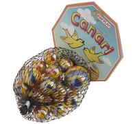 Kim'Play- Lot de 20 billes 16 mm + 1 calot 25 mm Canari Bollas Canica Grande, Multicolor