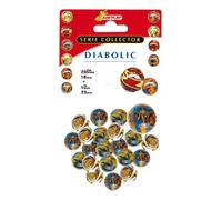 Kim'Play Sachet 20 BILLES VERRE + 1 CALOT DIABOLIC