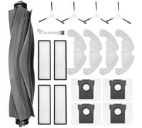 KimSin Accesorios para Dreame D10 Plus Gen 2 robot aspirador de repuesto, cepillo principal, 4 paños mopa, 4 bolsa de polvo, 4 cepillos laterales, 4 filtros