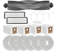 KimSin accesorios repuesto para Xiaomi X20+, X10+, para Dreame L10s Pro Gen 2, L10s Ultra, L10 Ultra, L10 Prime aspirador, cepillo principal, paños mopa, bolsa de polvo, cepillos laterales, filtros