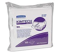 Kimtech Pure W4 Paños 7605, 5 bolsas x 100 hojas blancas