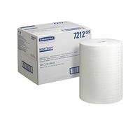 Kimtech Recarga de Paños de Limpieza 7212, 1 Capa, Tejido Técnico Spunlace, 1 Rollo x 300 Paños Blancos