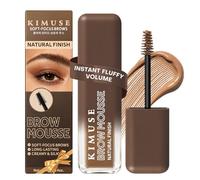 KIMUSE Fluffy Brow Mousse,Gel de Cejas Tinte Voluminizador, Maquillaje para cejas en Espuma Impermeable y de Larga Duración, Tinte de Cejas Fácil de Usar para un Aspecto Natural