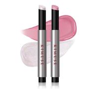 KIMUSE Juicy & Glowy Lip Balm Duo, lip plumper, Bálsamo labial con color, tinte labial hidratante, Bálsamo Labial Brillante Hidratante, Vegan