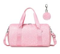 Kimwadalh Bolsa de Deporte Niñas Infantiles Bolsos de Gimnasio Pequeña Bolsa de Danza Ballet Niña Bolsas de Gimnasia para Niños con Bolsillo Impermeable