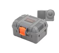 Kimyoaee Funda de transporte impermeable para DJI Osmo Action 6, accesorios de cámara, adaptador de montaje, cable de batería, base adherente, almacenamiento de tornillos
