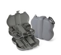 Kimyoaee Funda de transporte para DJI Neo 2 Mini cámara Drone, hélices, baterías, protector de cardán, accesorios de viaje, impermeable, a prueba de golpes, carcasa dura, gris