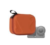 Kimyoaee Funda de transporte para DJI Osmo Action 6, accesorios de cámara, cables, adaptador, base adhesiva, marco de batería, bolsa de transporte, protección de almacenamiento de carcasa dura, Orange