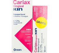 Kin Cariax Gingival Enjuague + Dentífrico Set