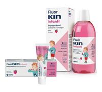 Kin Fluorkin Infantil Enjuague + Dentifrico Set