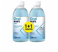 KIN Pack 2X1 ORALKIN Zero Enjuague 500ML, Negro, Estándar