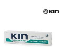 Kin Pasta Dentífrica Con Flúor 125 ML - Antiplaca, Anticaries, Cuida las Encías