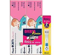 Kin Pasta Infantil 2x50 ml + Reloj de Arena