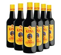 Kina San Clemente - Pack 6 botellas de 1 L - Bebida aromatizada dulce