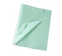 KINBOM 30 Hojas 50x35 cm Papel de Seda, Papel de Seda para Envolver Regalo Color Metálico Papel Perlado Brillante Papel para Envolver para Fiesta Cumpleaños Decoración (lago azul)