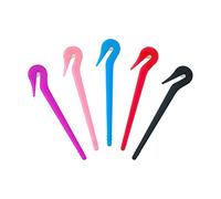 KINBOM 5 piezas Removedor de Bandas, Cortador de Bandas Elásticas de Pelo Herramienta para Quitar la Cola de Caballo Pony Pick para Todo Tipo de Cabello (Multicolor)