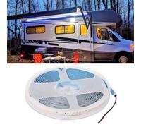 KINBOM RV Underglow LED Light Kit, 12V 5m Color Blanco Luz para Toldo de Camping RV Tira de Luz LED para RV Luces para Toldo RV para Autocaravana Remolque de Viaje Camiones de Comida