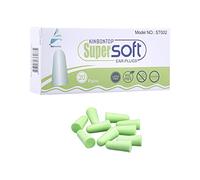 Kinbontop - 20 pares de tapones de espuma suave para los oídos, SNR de 38 dB, reducción del ruido, protección auditiva, color verde