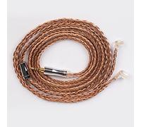 KINBOOFI KBEAR Cable para auriculares, cable de actualización de auriculares, 24 núcleos 5N de cobre libre de oxígeno, cable de repuesto para auriculares ZSN Pro ZS10 Pro ZSX ZST X (2,5 mm, QDC)