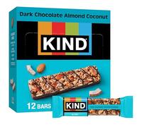 KIND Bars, Dark Chocolate Almond Coconut, Gluten Free, 1.4 Ounce Bars, 12 Count