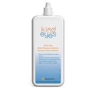 Kind Eyes Líquido de Lentillas - Solución Única de Lentillas, Multiusos - Limpia e Hidrata Lentes de Contacto Blandas - Donamos un 5 % de las Ventas a Sightsavers - Botella de 250 mL