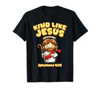 Kind Like Jesus Efesians Versículo de la Biblia Cute Kid Christianity Camiseta