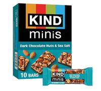 Kind Mini Bar Dark Chocolate Nuts & Sea Salt 10 bars