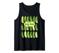 Kind of a Big Dill Pickle Lover Dad Gag Camiseta sin Mangas