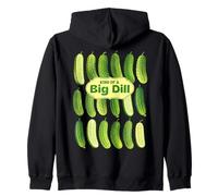 Kind of a Big Dill Pickle Lover Dad Gag Sudadera con Capucha