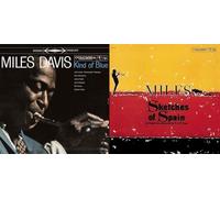 Kind Of Blue - Sketches Of Spain - Miles Davis Greatest Jazz Hits - 2 Vinyl LP Album Bundling