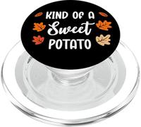 Kind of Sweet Potato Rude Potato Couples Funny Thanksgiving PopSockets PopGrip para MagSafe
