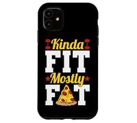 Kinda Fit Mostly Fat Funny Gym Design Carcasa para iPhone 11