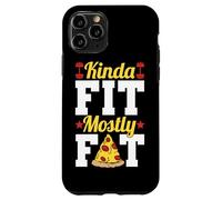 Kinda Fit Mostly Fat Funny Gym Design Carcasa para iPhone 11 Pro